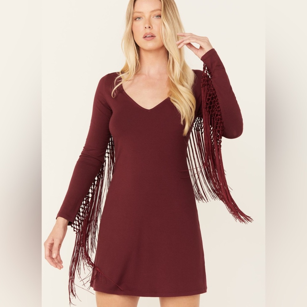 Idyllwind Fueled By Miranda Lambert Briar Dancing Fringe Dress – Size Large - Picture 7 of 14